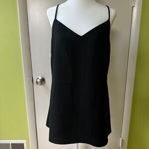 NWT - Banana Republic Black Sleeveless Blouse